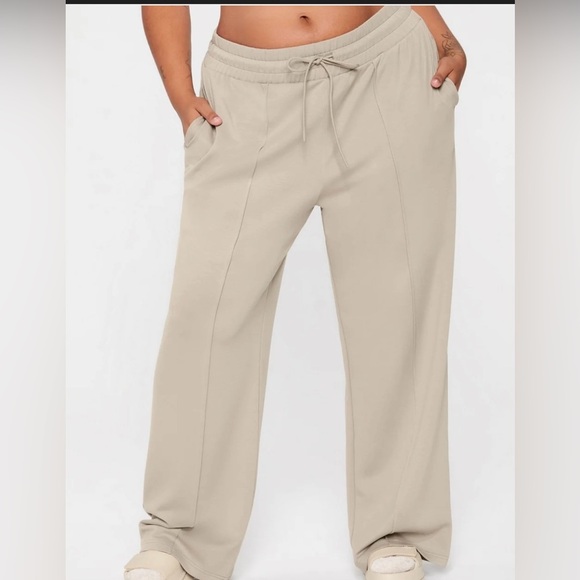 Yitty Fabletics So Sleek Modal Wide Leg Lounge Pants Plus Six 3X New $100 - Picture 3 of 7